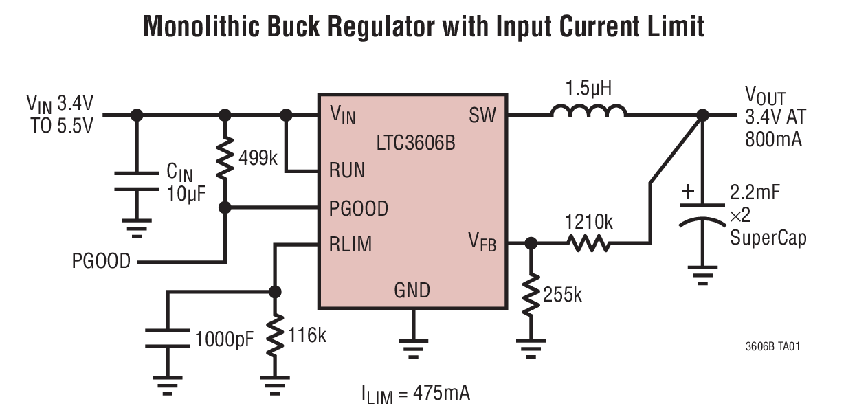 LTC3606BӦͼһ